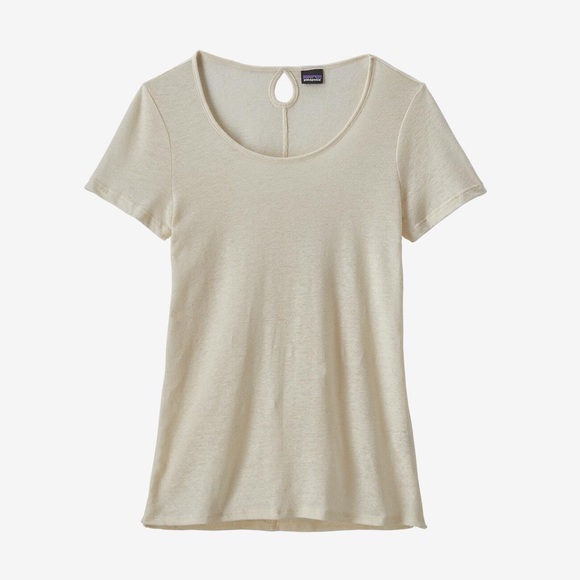 Patagonia Tops - NWT Patagonia linen Mount Airy Scoop Tee S